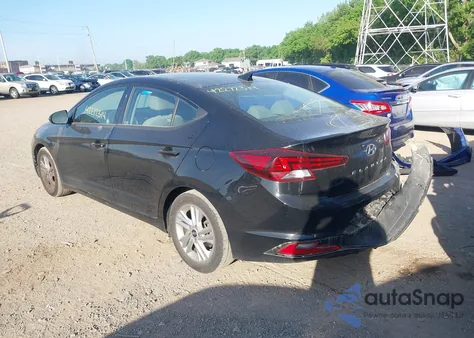 2020 Hyundai Elantra Sel из США, поврежденный, VIN 5NPD84LF1LH624740